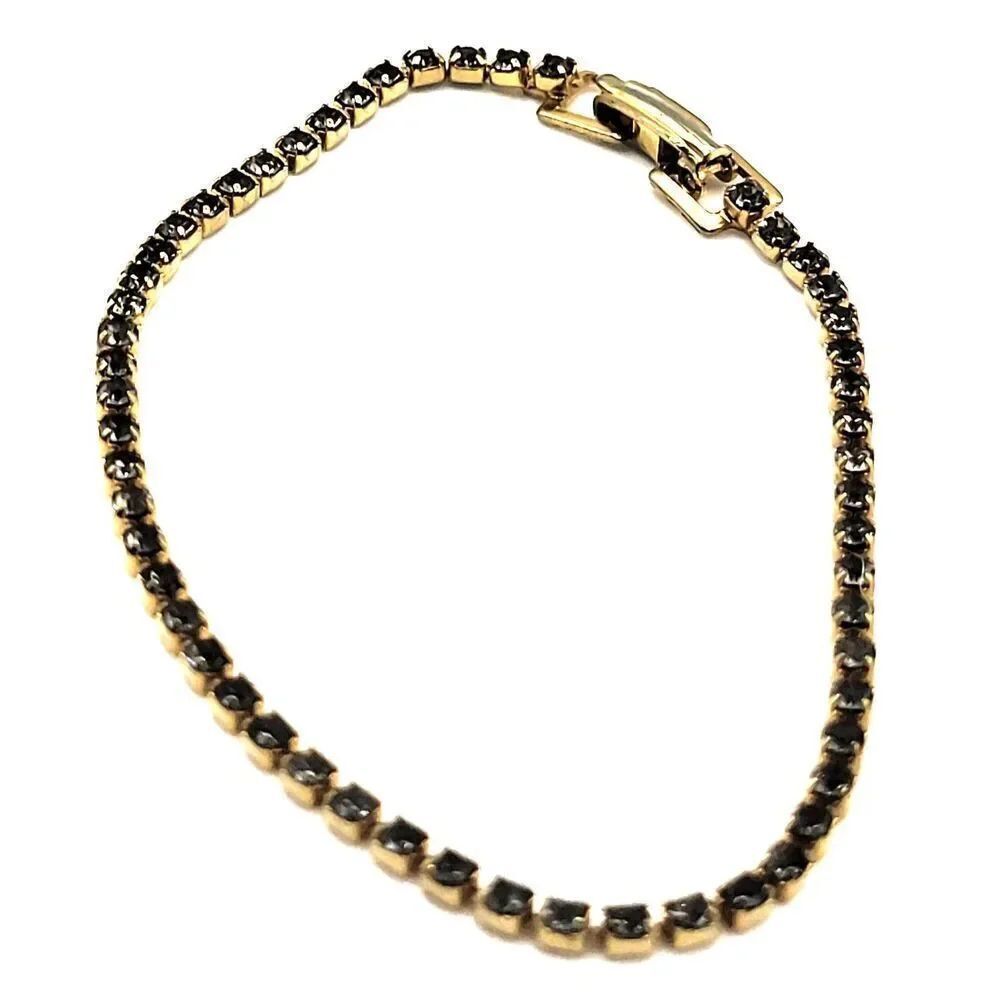 Crystal Rhinestone Bracelet 7in